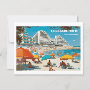 Grande-Motte, briefkaart, France QZE32F5-1 Briefkaart
