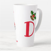 Grande Mug de café de Noël personnalisée (Angle droit)