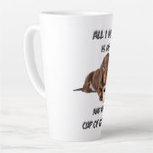 Grande Mug en latte - Dach dans ma tasse (Angle gauche)