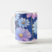 Grande Mug "Galactique Florale" (Devant gauche)