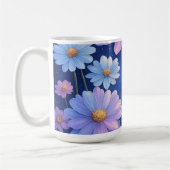 Grande Mug "Galactique Florale" (Gauche)