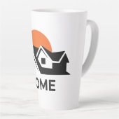 Grande Mug Latte 17 oz - Mélange parfait du style (Angle droit)