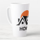 Grande Mug Latte 17 oz - Mélange parfait du style (Angle gauche)