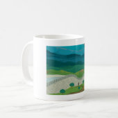Grande Muraille De Chine Café Mug (Devant gauche)