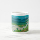 Grande Muraille De Chine Café Mug (Centre)