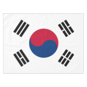 Grande nappe sud-coréenne de drapeau (Devant (Horizontal))