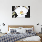 grande orchidée blanche en fleurs impression sur t (Insitu(Chambre))