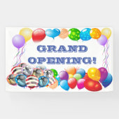 Grande ouverture personnalisée Bannière en vinyle (Horizontal)