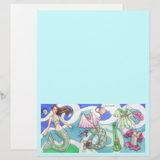 Grande papeterie de Sirène (Devant / Derrière)