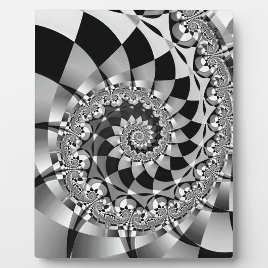 Grande Plaque "Down Rabbit Hole" (Devant)