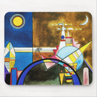Grande porte de Kandinsky de tapis de souris de