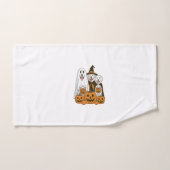 Grande Pyrenees Chien Fantôme Sorcière Halloween C (Serviette à main)