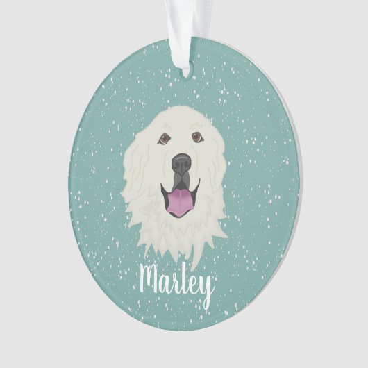 Grande Pyrénées personnalisée (devant)