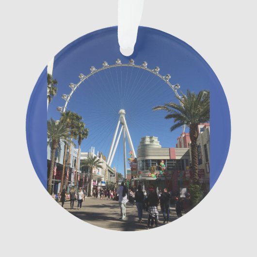 Grande Roue à rouleaux Ferris Ornament Las Vegas (devant)