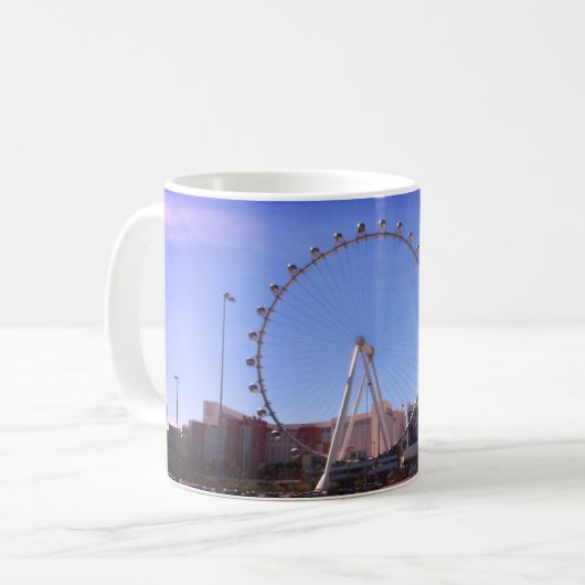 Grande Roue Ferris Las Vegas #2 Mug (Devant gauche)