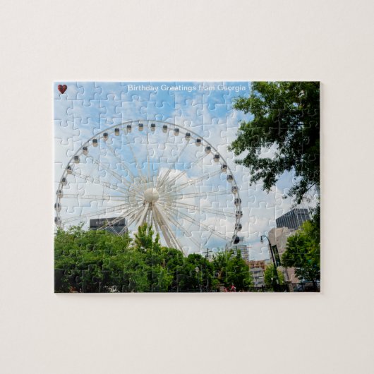Grande roue Sky View Géorgie Puzzle (Horizontal)