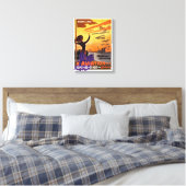 Grande semaine d'aviation de la Champagne Canvas Afdruk (Insitu (Slaapkamer))