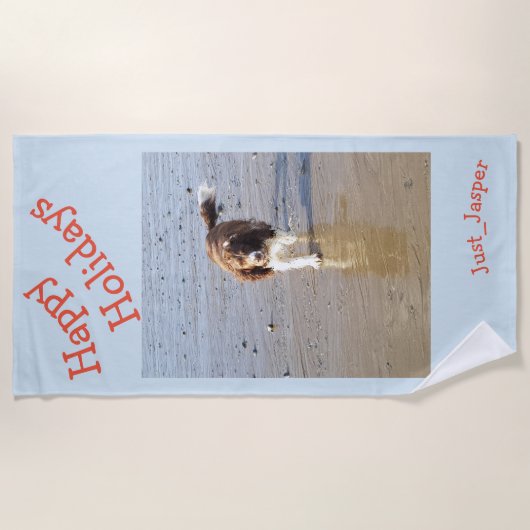 Grande serviette de plage (Devant)