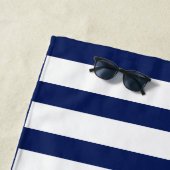 Grande serviette de plage pour plaisancier (En situation)