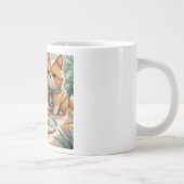 Grande Tasse 「仲良し猫の寿司時間（Cat Friends' Sushi Time）」 (Droite)