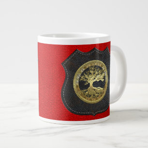 Grande Tasse [104] Golden Celtic Tree of Life [3D]