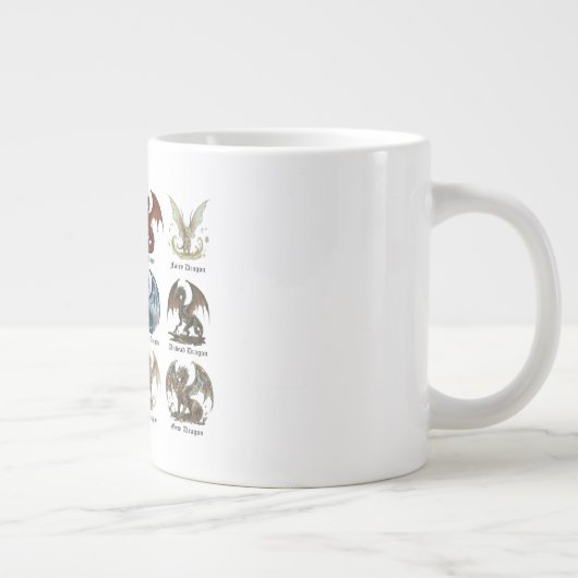 Grande Tasse 12 Dragons (Droite)