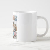 Grande Tasse 12 Photo Collage Best Friends Ajouter Vos Noms (Droite)