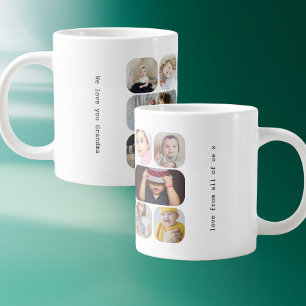 Grande Tasse 13 photos et texte personnalisés