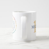Grande Tasse 15 ans Sobriety Slogan Spiral Giant Café (Dos)