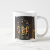 Grande Tasse 1923 Affiche D'Une Église Avec Fenêtre En Verre Ti (Droite)