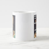 Grande Tasse 1950 Funny Retro Femme de ménage avec Sass (Devant)