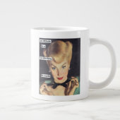 Grande Tasse 1950 Funny Retro Femme de ménage avec Sass (Droite)