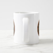 Grande Tasse [200] Dragon oriental sacré noir et or (Dos)