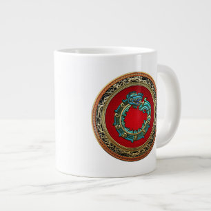 Grande Tasse [200] Serpent Dieu Quetzalcoatl [Jade]