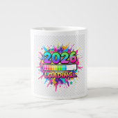 Grande Tasse 2026 Loading... Progress Bar Sticker (Devant)