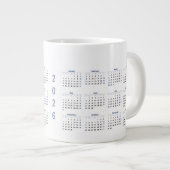 Grande Tasse 2026 Monthly Calendar  (Devant droit)