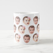 Grande Tasse 20 Oz Jumbo Baby Face 2 Photos Spécialité (Devant)