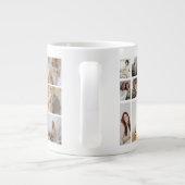 Grande Tasse 21 Photo Collage Famille Personnalisée