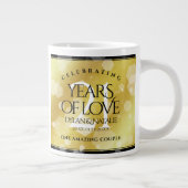 Grande Tasse 21ème anniversaire de Mariage en laiton (Droite)