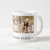 Grande Tasse 3 Collage photo Meilleure maman jamais (Devant droit)