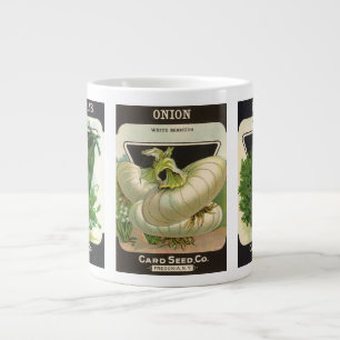 Grande Tasse 3 conceptions d'art d'étiquette de paquet de semen