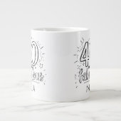 Grande Tasse 40 and Fabulous Doodle Happy Birthday (Devant)