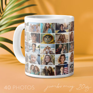 Grande Tasse 40 Collage de photos - petites images