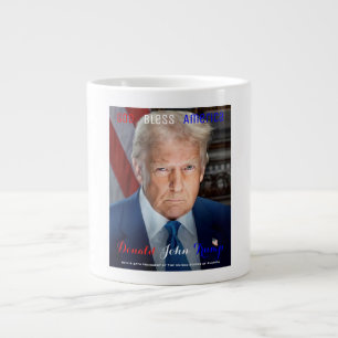Grande Tasse 45ème et 47ème président des États-Unis Donald Tru