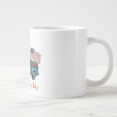 Grande Tasse 4 juillet rustique/vintage (Droite)
