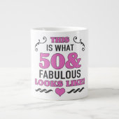 Grande Tasse 50e anniversaire Fabuleux (Devant)