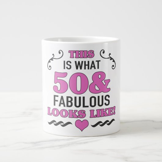 Grande Tasse 50e anniversaire Fabuleux (Devant)