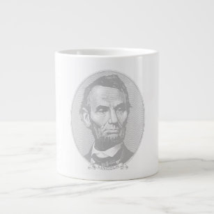 Grande Tasse 5+Dollar Président Abraham Lincoln Argent