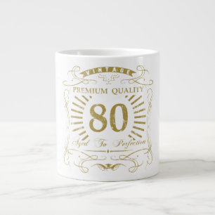 Grande Tasse 80e anniversaire Gag Gift