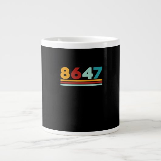 Grande Tasse 8647 - Design Antifasciste Style Classique Créatif (Devant)